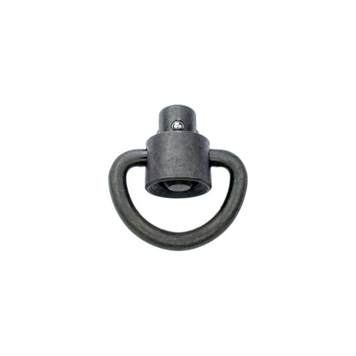 D Loop Heavy Duty Push Button QD Swivel 1"