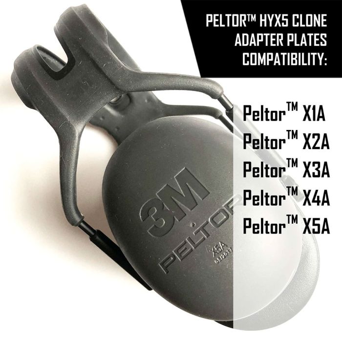 Sightlines Adapter Plates For X1A / X2A / X3A / X4A / X5A Headsets | Clone of HYX5 Hygiene Kit