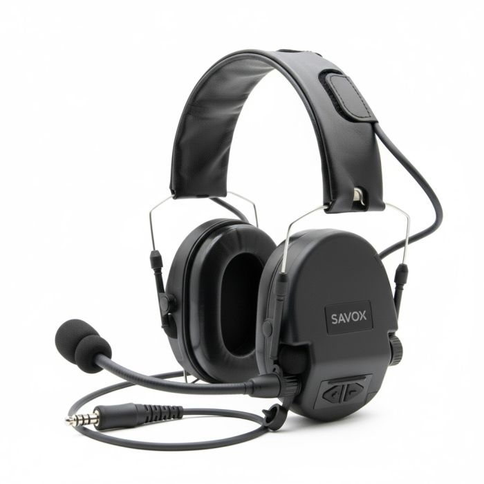 Savox Noise-COM 200 Tactical Headset - Ideal for Critical Missions