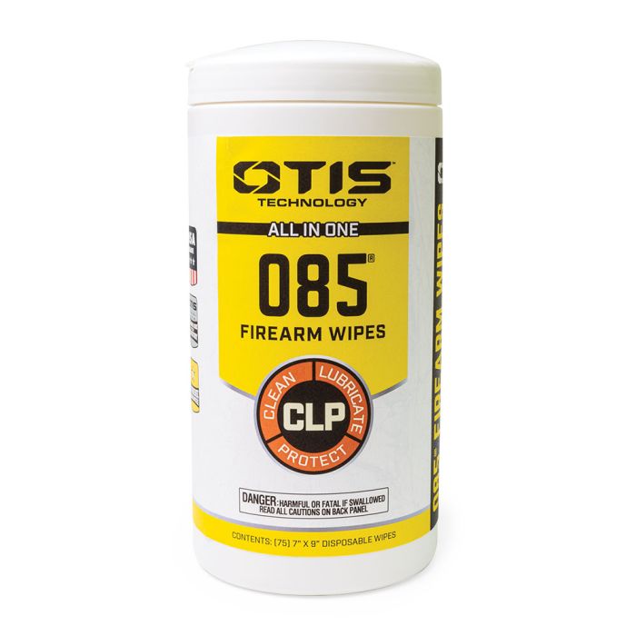 Otis 085® CLP Firearm Wipes Canister (75 count)