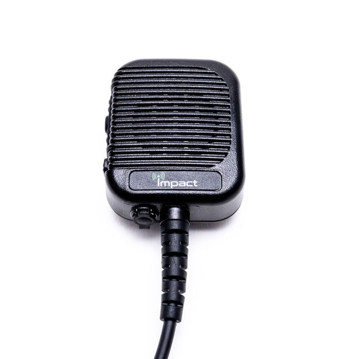 Military Grade Two-Way Radio Speaker Mic, IP67 Submersible with 3.5mm Audio Jack