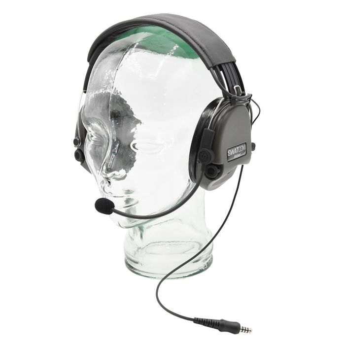 SWATCOM SC37 Fleximic - Detachable Noise-Cancelling Microphone Assembly w/ Downlead