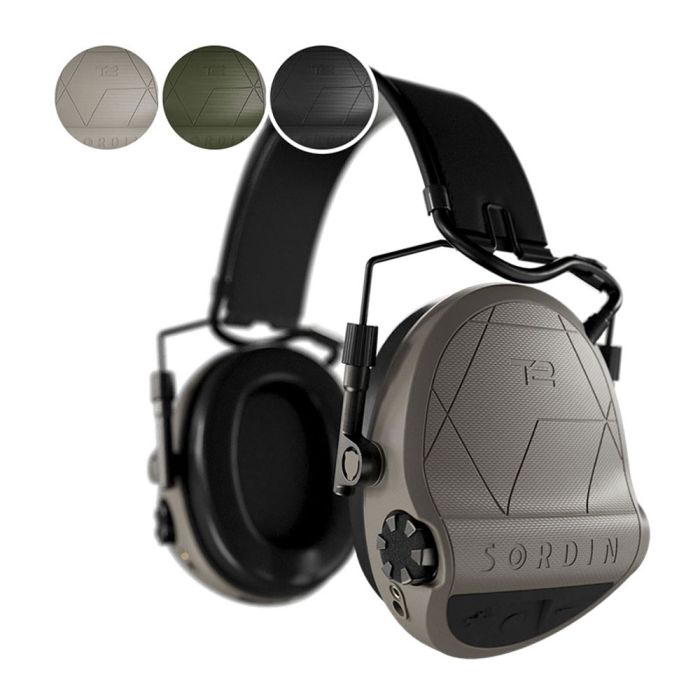 Sordin Supreme T2 Hearing Protection Headset - Headband