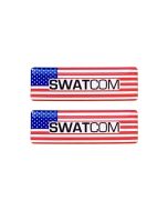 SWATCOM Active8 Custom Resin Domed Headset Label - USA