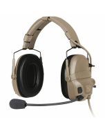 Ops-Core AMP Communication Headset - Fixed Downlead