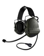 Sordin Supreme T2 CC Communications Headset - Headband-Green-Leather - LIKE NEW