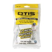 Otis 2" Small Caliber Cleaning Patches, 100 Count